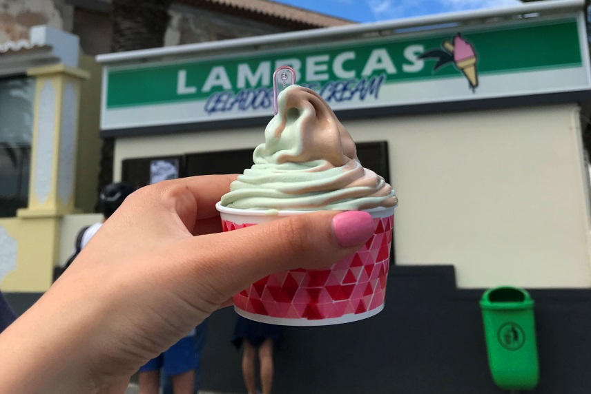 What to do in Porto Santo- famous ice cream''lambecas''